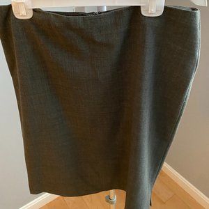 Ralph Ralph Lauren Gray Pencil Skirt